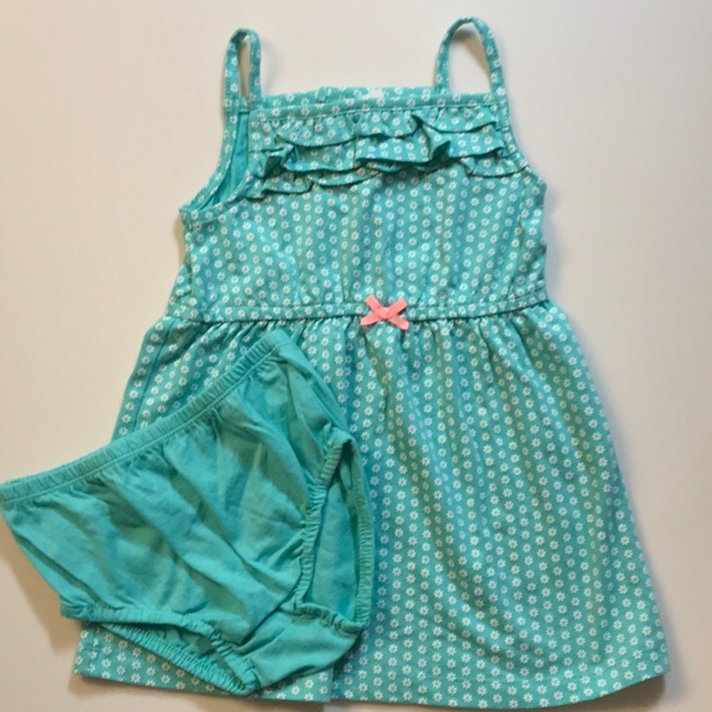 Carter’s 2 pc Dress with bottoms Size 24 months